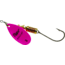 Mepps Aglia In-Line Spinner 1/4 oz, Plain Treble Hook, Hot Pink Blade, B3P HP