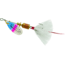 Mepps Aglia In-Line Spinner, 1/8 oz, Dressed Treble Hook, Rainbow Trout Blade &amp; White Tail, B1ST RBT-W