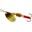 Mepps Aglia In-Line Spinner 1/8 oz, Plain Treble Hook, Brown Trout Blade, B1 BRT