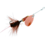 Mepps Aglia Ultra Lites In-Line Spinner, 1/18 oz, Single Hook, Gold Blade with Brown Tail, B00W G-BR