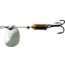 Mepps Aglia Ultra Lites In-Line Spinner, 1/18 oz, Treble Hook, Silver Blade, B00 S