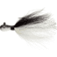 Mepps Bucktail Jig, Black/White, 3/8oz, MBJ38 BKWH