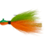 Mepps Bucktail Jig, Chartreuse/Orange, 3/8oz, MBJ38 CHOR