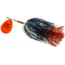 Mepps Musky Flashabou In-Line Spinner, Hot Orange/Black/Orange, 1 1/2 oz, MF7T HO-BO