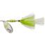 Mepps S-CSH Bronze Slammer Dressed Treble 1/2 oz Silver/Chartreuse Shad, BS5T