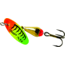 Mepps XD In-Line Spinner 1/10 oz, Plain Treble, Gold Bosy with Firetiger Blade, XD1 G-FT