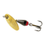 Mepps XD In-Line Spinner-Plain Trbl 1/6oz Black-Gold, XD2 BK-G
