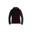 Smartwool Merino 250 Asym Top-Women's, Black-Tibetan Red, Small, SW015109A62-S