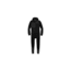 Smartwool Merino 250 Baselayer One Piece-Men's, Charcoal-Black, Medium, SW016900698-M