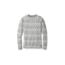 Smartwool Merino 250 Baselayer Pattern Crew-Women's, Light Gray-Moonbeam Heather, Small, SW0NP226A42-S