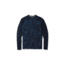 Smartwool Merino 250 Pocket Crew-Men's, Deep Navy-Bright Cobalt, Medium, SW016084A40-M