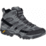 Merrell Moab 2 Mid Waterproof Leather Hiking Boot, Wide - Mens, Granite, 7.5 US J06055W-56-7.5