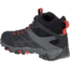 Merrell Moab FST 2 Mid Waterproof Hiking Boots - Men's, Black/Granite, 10, Medium, J77511-10
