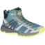 Merrell Mqm Ace Mid Waterproof Hiking Shoes - Women's, Smoke/Lime, Medium, 6.5, J53104-6.5