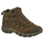Merrell Pulsate Mid Waterproof Hiking Boot - Mens-Black/Bracken-Wide-9 US