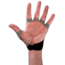Metolius Crack Climb Gloves, Black/Grey, Extra Large, CRACK005