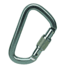 Metolius Steel Carabiner, Screw Lock, Steel, STSL001.08