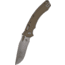 Microtech Amphibian - Ram-Lok S/E Frag G-10 Stonewash Standard 3.875in Folding Knife, Tan, 137RL-10FRGTTA