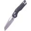 Microtech MSI S/E Fluted G-10 Stonewash Partial Serrated 3.88in Folding Knife, Black, 210-11FLGTBK