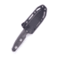 Microtech Socom Alpha Mini T/E Black DLC Carbon Fiber Signature Series 3.75in Fixed Knife, Black, 114M-1DLCCFS