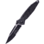 Microtech SOCOM ELITE S/E-M BLACK TACTICAL PARTIAL SERRATED, Black, 160-2T