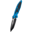 Microtech Socom Elite T/E-M Black Standard 4in Folding Knife, Blue, 161-1BL