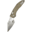 Microtech Stitch S/E Ram - Lok Fluted G-10 Standard 3.71in Folding Knife, Tan, 169RL-10FLGTTA