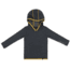 Milk X Whiskey TUMBLER - Toddler Grid Fleece Hoodie E45EC7D4, CHARCOAL, 4T, mxwcutgfc4t