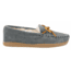Minnetonka Sheepskin Hardsole Moc Slippers - Womens, Grey, 11, 3345-039-11