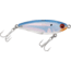 Mirrolure MirrOdine Mini Suspending Twitchbait, 2 1/4", 3/16 oz, 3-D Eyes, Electric Blue Back/Pearl Belly/Silver, 14MR-EB