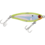 Mirrolure MirrOdine Mini Suspending Twitchbait, 2 1/4", 3/16 oz, 3-D Eyes, Blue Back/Chartreuse Belly/Silver, 14MR-CHBL