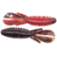 Missile Baits Baby D Bomb Soft Bait, 7, 3.65in, El Diablo, MBBD365-DBLO