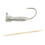 Missile Baits Hover Jig, Size 4/0, 3/8oz, Unpainted, MBHM40-38
