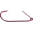 Mister Twister Keeper Hook, Weedless, Worm, Red, Size 3/0, 7 per Pouch, RKH7-3/0
