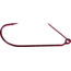 Mister Twister Keeper Hook, Weedless, Worm, Red, Size 4/0, 7 per Pouch, RKH7-4/0
