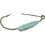 Mister Twister Weighted Keeper Hook, Weedless, Worm, Bronze, Size 3/0, 4 per Pouch, WKH36-30