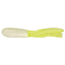 Mizmo Specs Crappie Tube, 1 1/2in, White/Chartreuse, 15/Pack, 11016