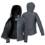 Mobile Warming 7.4V Heated Adventure Waterproof Jacket - Womens, Heather Gray, Extra Small, MWWJ10220120