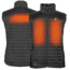 Mobile Warming 7.4V Heated Back Country Vest - Mens, Black, Small, MWMV04010220