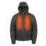 Mobile Warming 7.4V Heated Full Zip Hoodie Sweatshirt - Mens, Dark Gray, Medium, MWMJ18220320