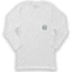 Mojo Sportswear Company Horizon Catch Tee LS - Mens, White Caps, Large White Caps - L - Mojo Horizon Catch Tee LS