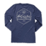 Mojo Sportswear Company Icon Shield Tee Long Sleeve - Mens, Nautical Navy, Large Nautical Navy - L - Mojo Icon Shield Tee LS