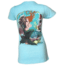 Mojo Sportswear Company Mermaid V-Neck Shirt - Womens, Sea Glass, Extra Large, Sea Glass - XL - MVNT