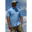 Mojo Sportswear Company Mr. Big Performance Vented Shirt Long Sleeve - Mens, Heron Blue, Small, HRNBL - S - MBPRFVS