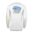 Mojo Sportswear Company Stidham Sea Trout Wireman X Shirt - Mens, White Caps, Medium, WHTCP - M - STSTWRMNX