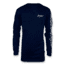 Mojo Sportswear Company Striper Sea Chart Wireman X Shirt - Mens, Nautical Navy, Medium, NTCN - M - SSCWRMNX