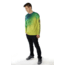 Mojo Sportswear Company Sublimated Wireman Dolphin - Mens, White, Large, White - L - SWRMNMD
