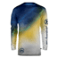 Mojo Sportswear Company Sublimated Wireman Tuna Shirt - Mens, White, Extra Large, White - XL - SWRMNMTN