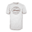 Mojo Sportswear Company Vintage Seal Short Sleeve T - Shirt - Mens, White Caps, Medium, WHTCP - M - MJSVST