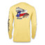 Mojo Sportswear Company Wireman X Redfish/Trout TX Flag - Mens, Yellowtail, Medium, YLWTL - M - MJWRMNXRTTXF